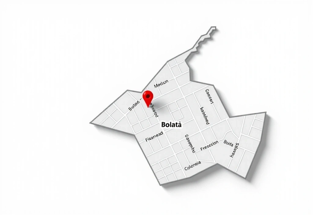 Map showing cleansy office location in Bogotá